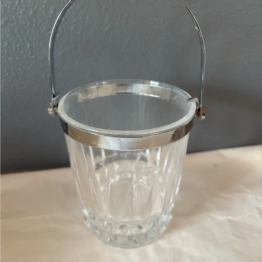 Cristal d’ Arques vintage collectible lead crystal ice bucket